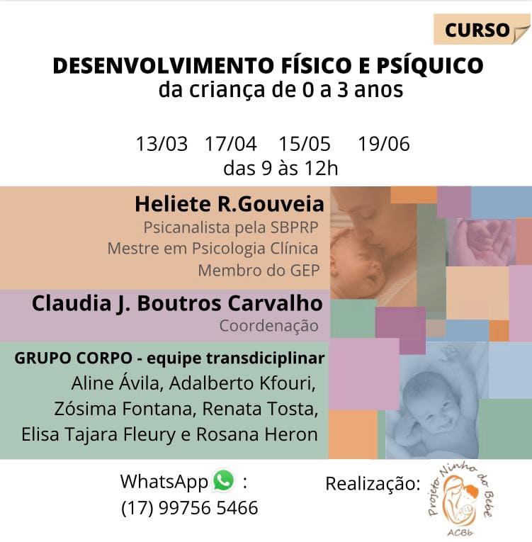 Desenvolvimento Físico e Psíquico de Bebês