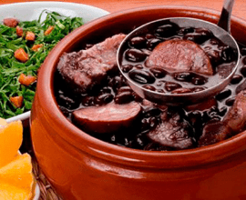 Venda de feijoada beneficente Projeto Ninho do Bebê, um Ninho que faça sentindo!